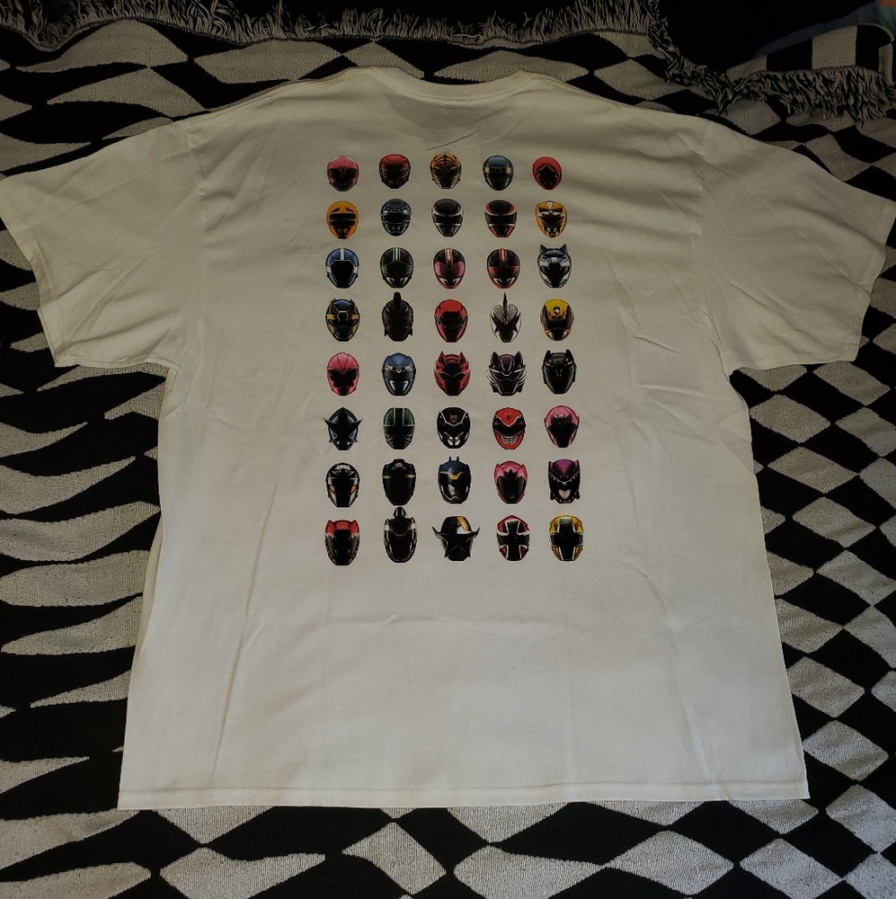 Power Rangers 25th Shirt